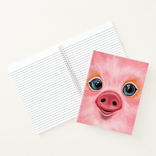 Niedliches Pig-Notebook Notizbuch (Innenseite)