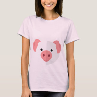 Niedliches piggy Schwangerschaft Halloween-Kostüm T-Shirt