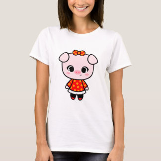 Niedliches Piggy T-Shirt