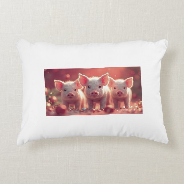 Niedliches Piglet Kissen - weiche und gemütliche D (Vorderseite)