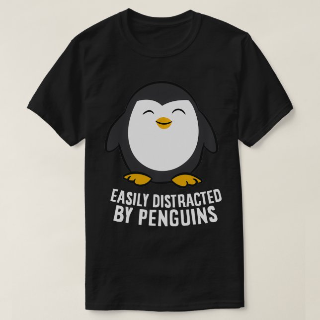 Niedliches Pinguin Lover Geschenk leicht von Pengu T-Shirt (Design vorne)