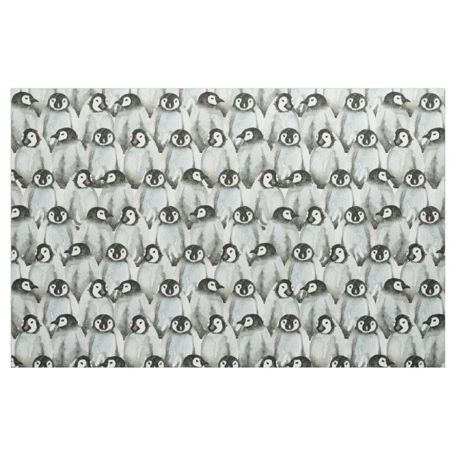 Niedliches Pinguin-Muster Stoff (Fat Quarter (45,7 x 55,9 cm))