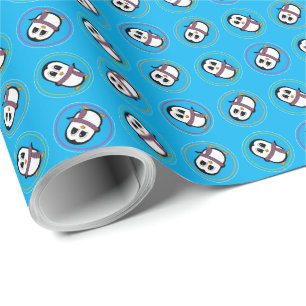 Niedliches Pinguin-Wrapping-Papier Geschenkpapier
