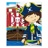 Niedliches Piraten und Foto