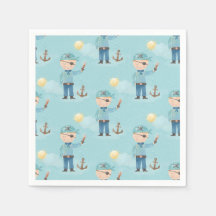 Niedliches Piratenpapier