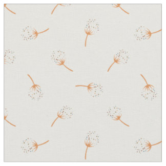 Niedliches Polka Dot Blume Muster Stoff