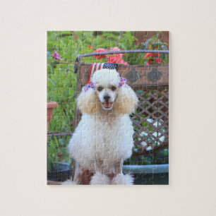 Niedliches Poodle Dog Jigsaw Puzzle