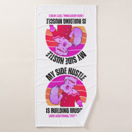 Niedliches POPEYE Mein Seitenhieb ist Gebäude Musk Badehandtuch