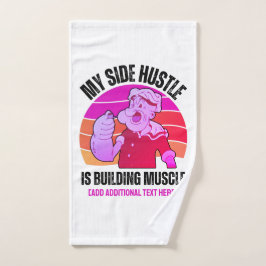 Niedliches POPEYE Mein Seitenhieb ist Gebäude Musk Handtuch