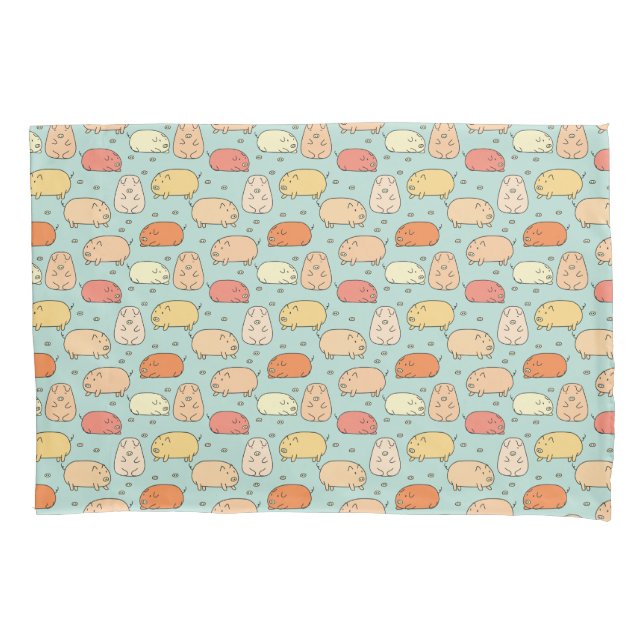 Niedliches Prägemuster Kissenbezug (Vorderseite)