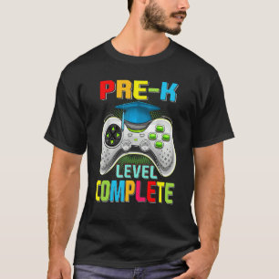 Niedliches Pre-K Level Complete Gamer Abschluss Vi T-Shirt
