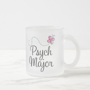 Niedliches Psych bedeutendes Geschenk Mattglastasse