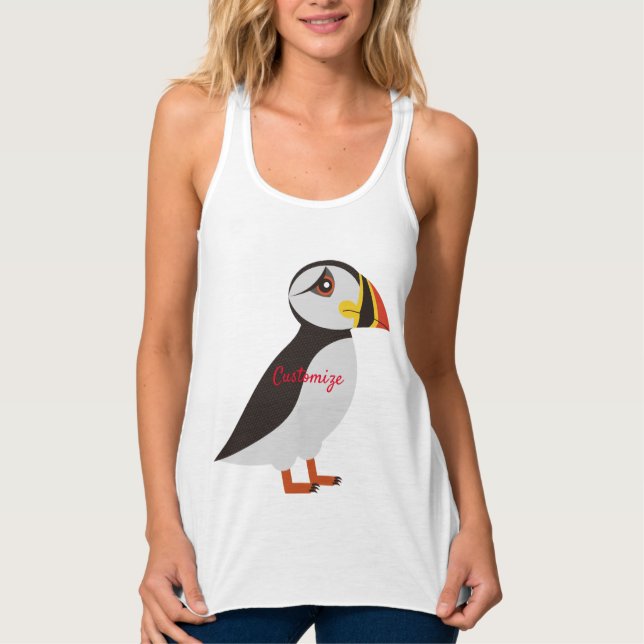 Niedliches Puffdesign Thunder_Cove Tank Top (Vorderseite)
