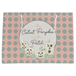 Niedliches Pumpkin-Happy Halloween Große Geschenktüte