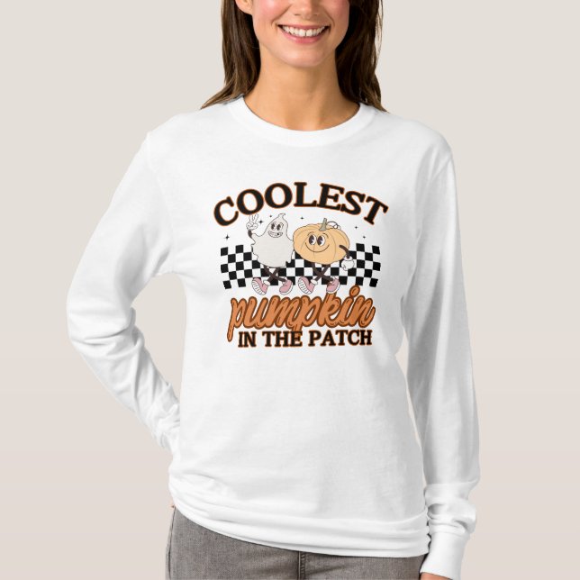 Niedliches Pumpkin Patch Grafisches T-Shirt (Vorderseite)