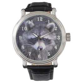 Niedliches Raccoon Armbanduhr