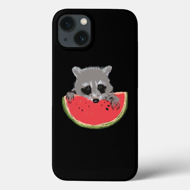 Niedliches Raccoon Case-Mate iPhone Hülle (Rückseite)