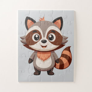 Niedliches Racoon Puzzle