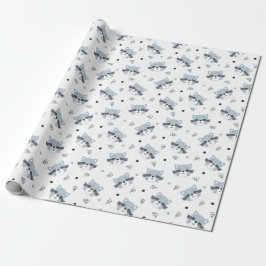 Niedliches Racoon Wrapping Paper Geschenkpapier