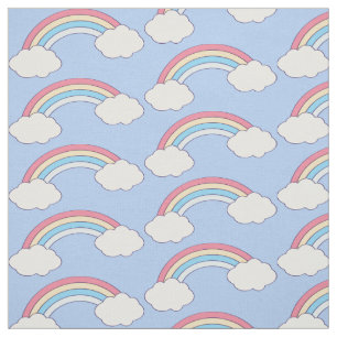 Niedliches Rainbow-Farbstoff Stoff