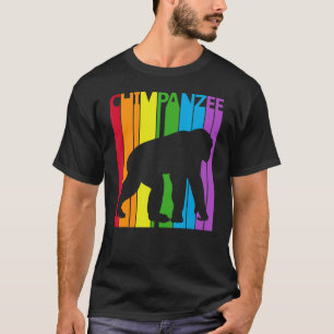 Niedliches Rainbow-Schimpanse T-Shirt