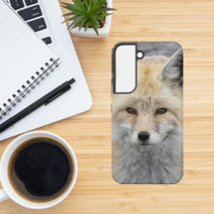 Niedliches Red Fox Wildlife Foto Samsung Galaxy Hülle