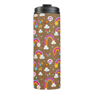 niedliches Regenbogenmuster Thermosbecher