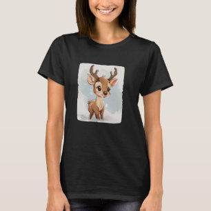 Niedliches Rentier-Baby-Kostüm für lustige Festspi T-Shirt