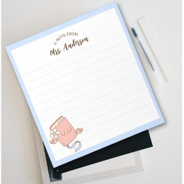 Niedliches Retro-Funny-Buch: Zurück in die Schule Notizblock