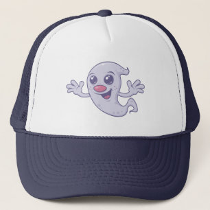 Niedliches Retro-Ghost Truckerkappe