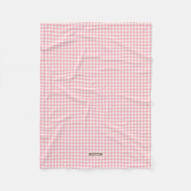 Niedliches retro girly fleecedecke (Vorderseite)