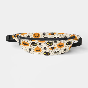 Niedliches Retro Halloween-Muster Bauchtasche
