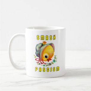 Niedliches Retro-Kick - Schmutz Faschismus Kaffeetasse