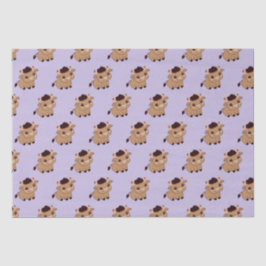 Niedliches Rindermuster Seidenpapier