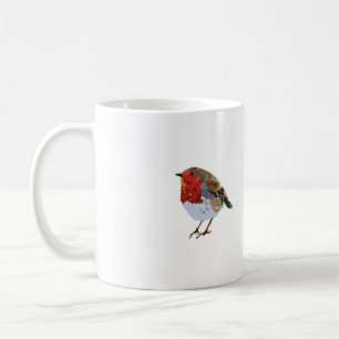 Niedliches Robin-Zeichnen Tasse