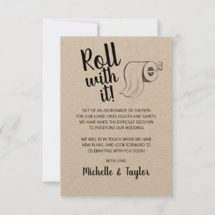 Niedliches Rollen mit der Karte Aufgezogenes Rolle