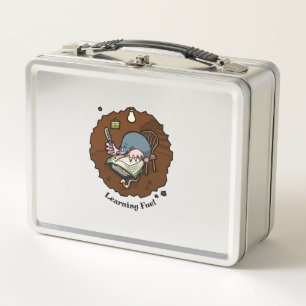 Niedliches Rollenbuch in Burrow lernen Metall Brotdose