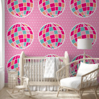 Niedliches rosa Ball-Muster