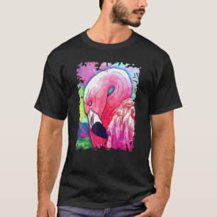 Niedliches Rosa Flamingo T-Shirt