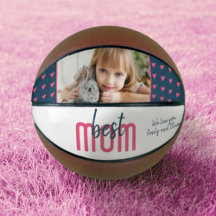 Niedliches Rosa Herz Beste Mama Foto Muttertag