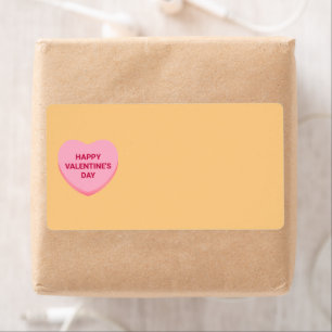 Niedliches rosa orangefarbenes Herz - Blinddarm Va