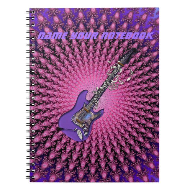 Niedliches rosa personalisiertes notizblock (Vorderseite)