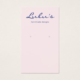 Niedliches rosa Schmuckstück Ohrring Display