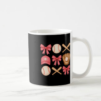 Niedliches Rosa Sell Bow Girl Sportfan Girl Girl Kaffeetasse