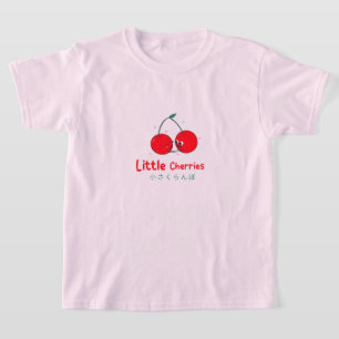 Niedliches Rotes Kirschen Kinder T - Shirt