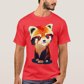 Niedliches Rotes Panda 11 T-Shirt