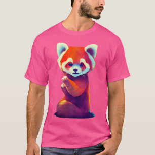 Niedliches Rotes Panda 14 T-Shirt