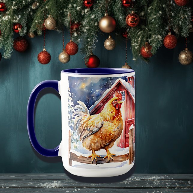Niedliches rustikales Weihnachtsgebäck Tasse (Von Creator hochgeladen)