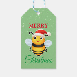 Niedliches Safari-Tier BEE Weihnachtskostüm Geschenkanhänger