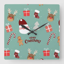 Niedliches Santa Reindeer Candy Cane Gingerbread M